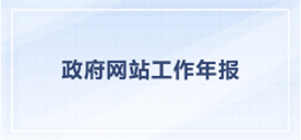 政府網站工作年報